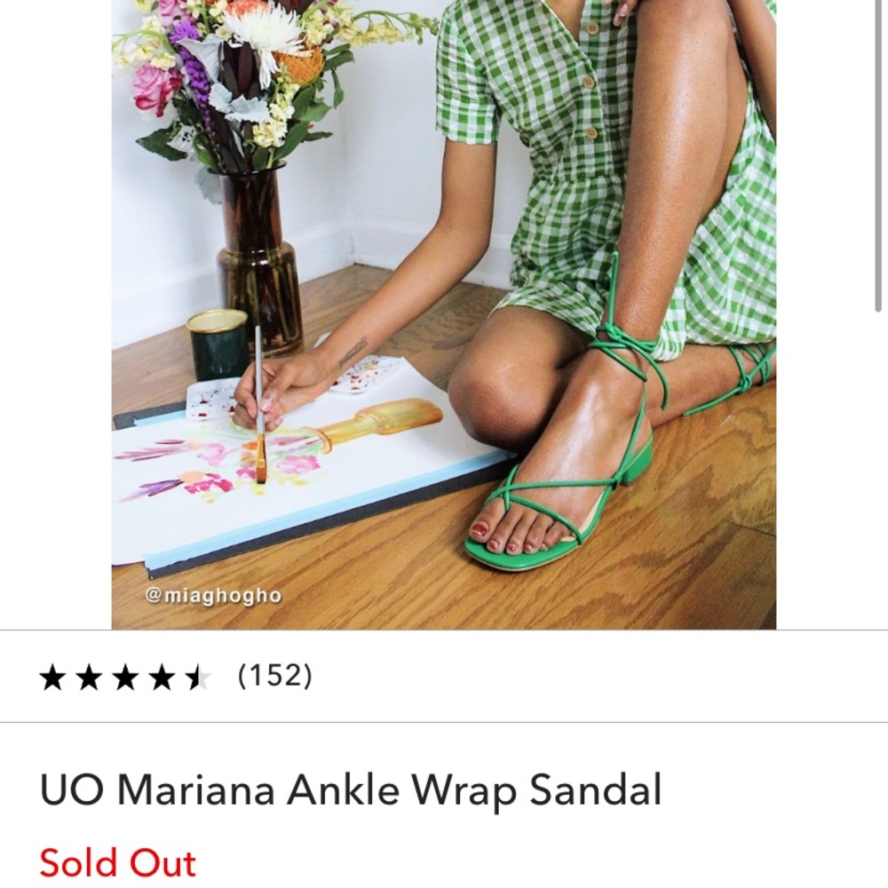 Mariana Lace Up Sandals